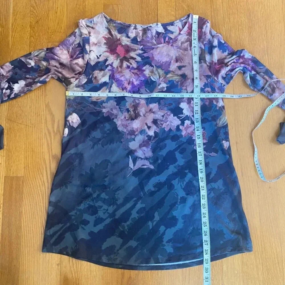 Soft Surroundings Floral Tunic Top - Picture 10 of 10